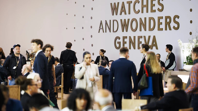 Trotz trüben Aussichten im Vergleich zu den vergangenen Jahren: In Genf öffnete die Uhrenmesse "Watches&Wonders" am Dienstag in den Palexpo-Hallen.