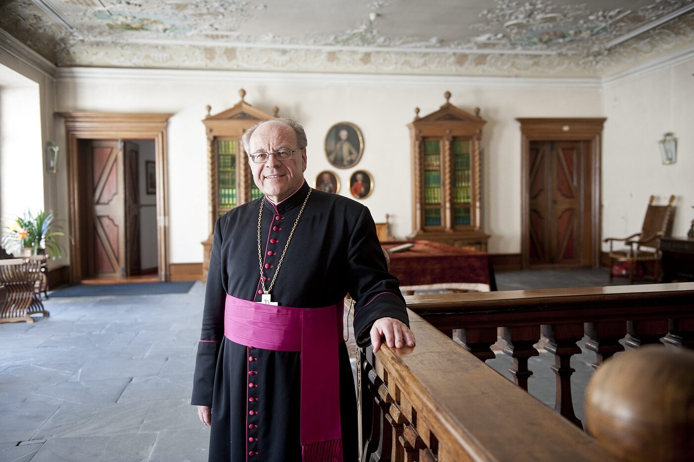 Ein Bild von 2012: Der ehemalige Churer Bischof Vitus Huonder ist gestorben.