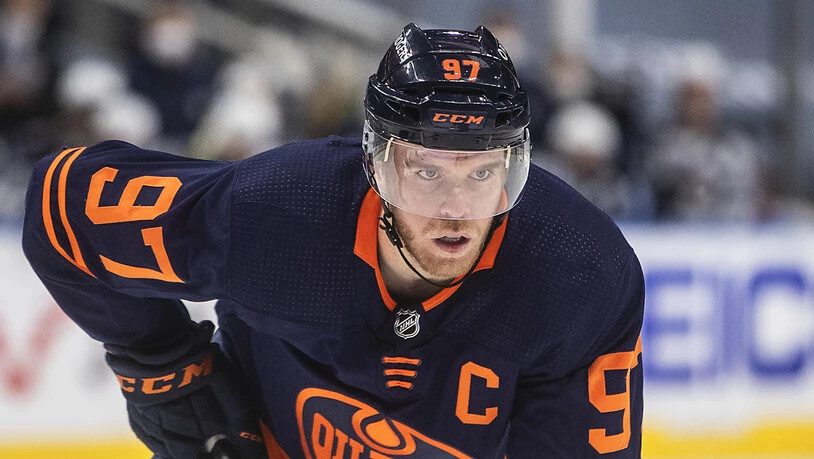 Connor McDavid, Captain der Edmonton Oilers, ist der MVP der NHL-Saison 2020/21
