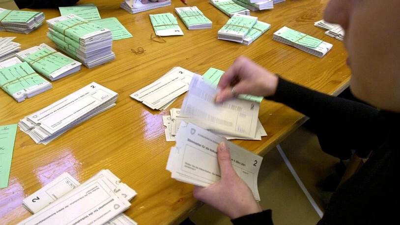 Der frühere Stadtschreiber von Frauenfeld soll bei der Thurgauer Grossratswahl im März 2020 Wahlzettel manipuliert haben. Dadurch wurde das Ergebnis verfälscht. Am Dienstag steht der Beschuldigte in Frauenfeld vor Bezirksgericht (Symbolbild).