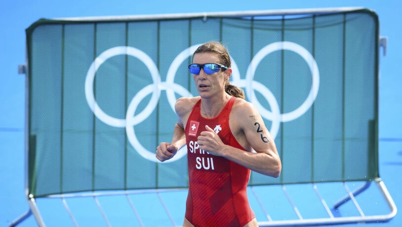 Nicola Spirig war nach ihrem fünften olympischen Rennen trotz verpasster Medaille "sehr, sehr zufrieden. Dass ich immer noch zur Weltspitze gehöre, macht mich stolz"