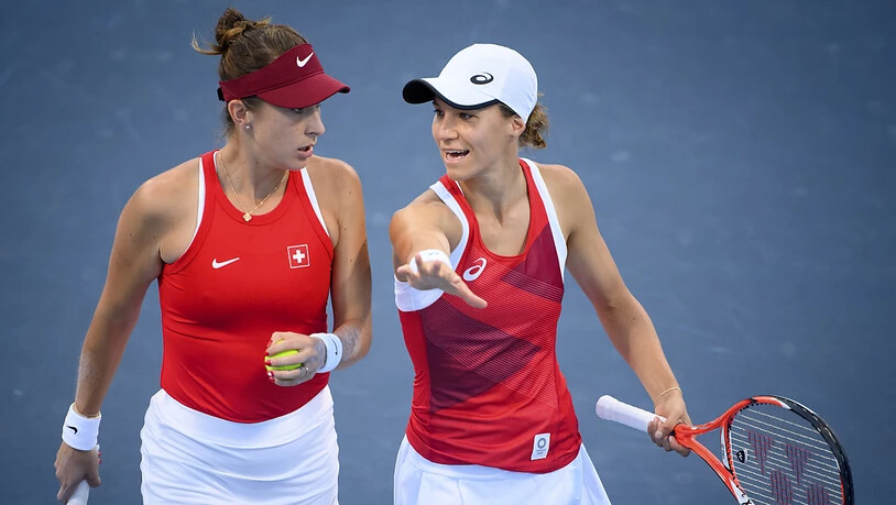 Belinda Bencic und Viktorija Golubic kämpfen um den Halbfinal-Einzug