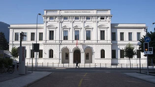 Das Bundesstrafgericht in Bellinzona. (Archivbild)