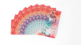 Am 10. Mai 2017 stellte die Schweizerische Nationalbank die neue 20er-Note vor. Bild Keystone