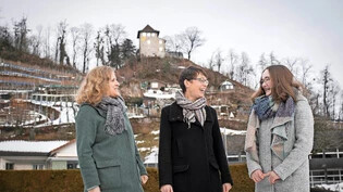 Drei Frauen für Niederurnen: Iris Lüscher Forrer (von links), Ursula und Nicole Briggen haben den Verein «Ortsfest» gegründet. 