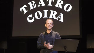 Der Startschuss: Im Juni 2020 präsentiert Roman Weishaupt sein erstes Programm am Theater Chur.  