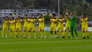 Die Mannschaft des FC Linth 04 kann sich für ihre Leistungen in der 1.-Liga-Saison 2022/23 selbst applaudieren.